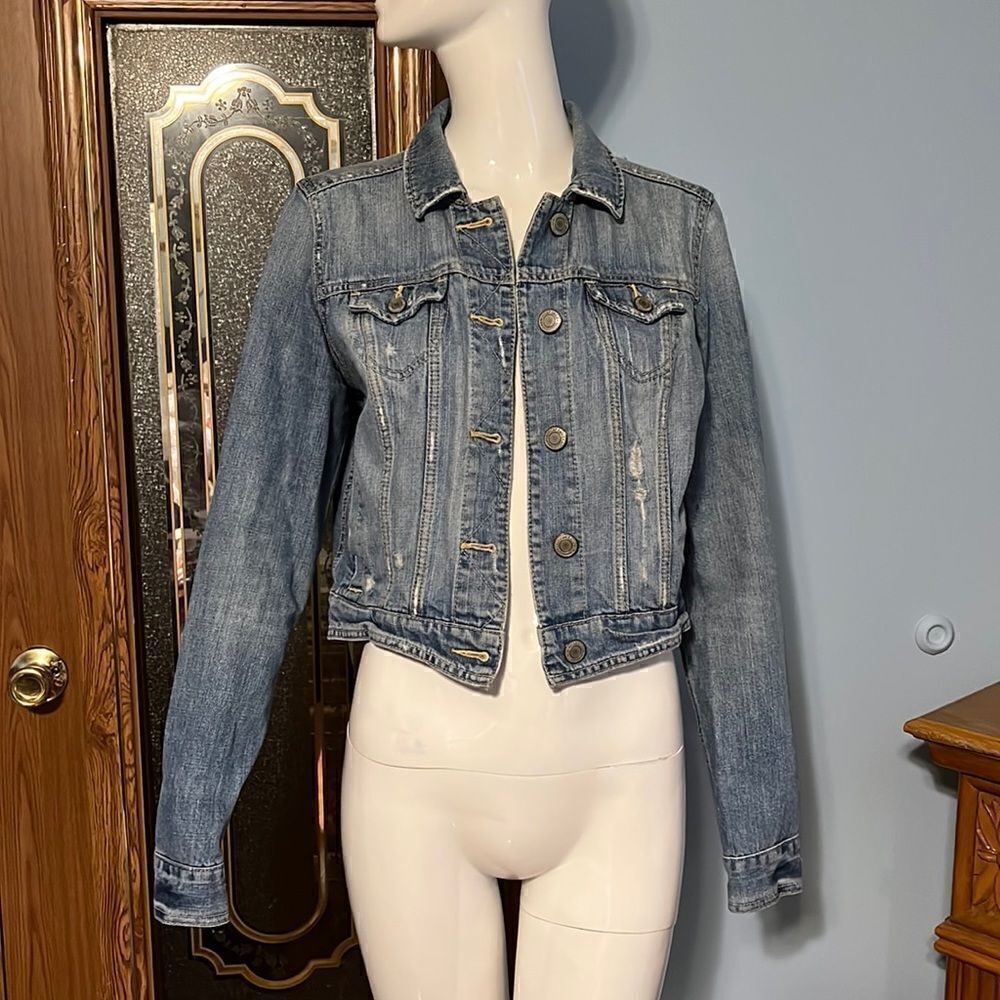 2009โAmericanโEagleย DistressedโJeanโJacket